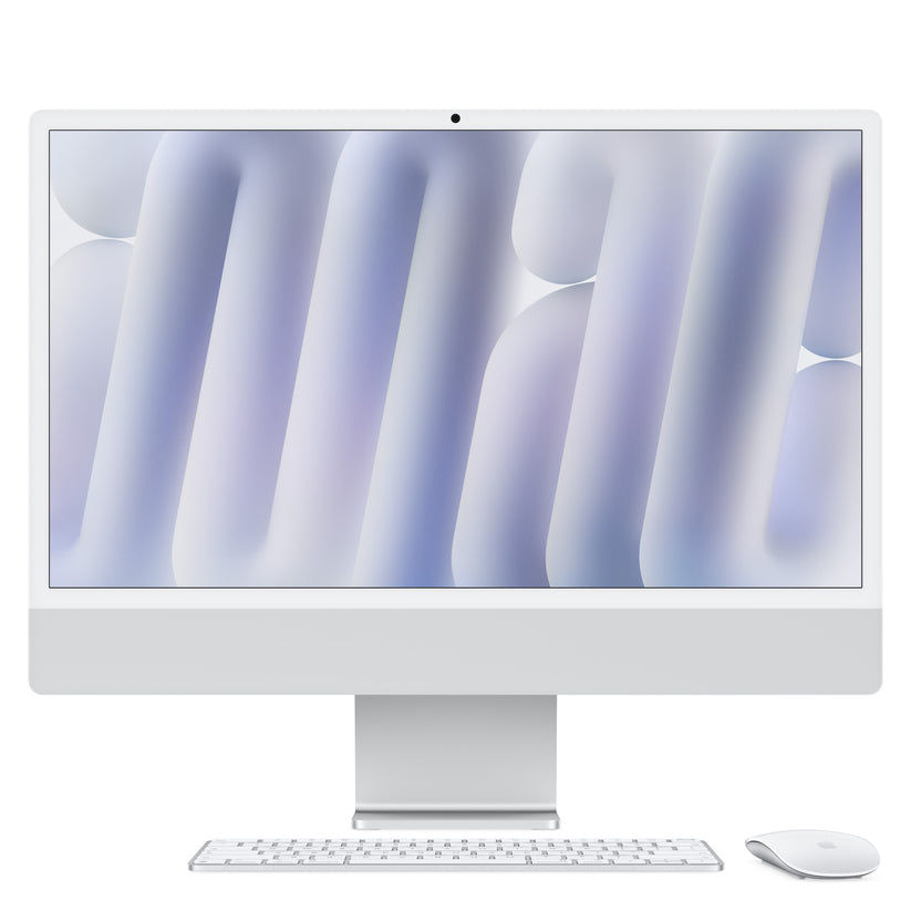 24-inch iMac with Retina 4.5K display: Apple M6 chip with 12-core CPU and 12-core GPU, Standard Glass, 24GB ,512GB SSD - Silver - iSTYLE.hu