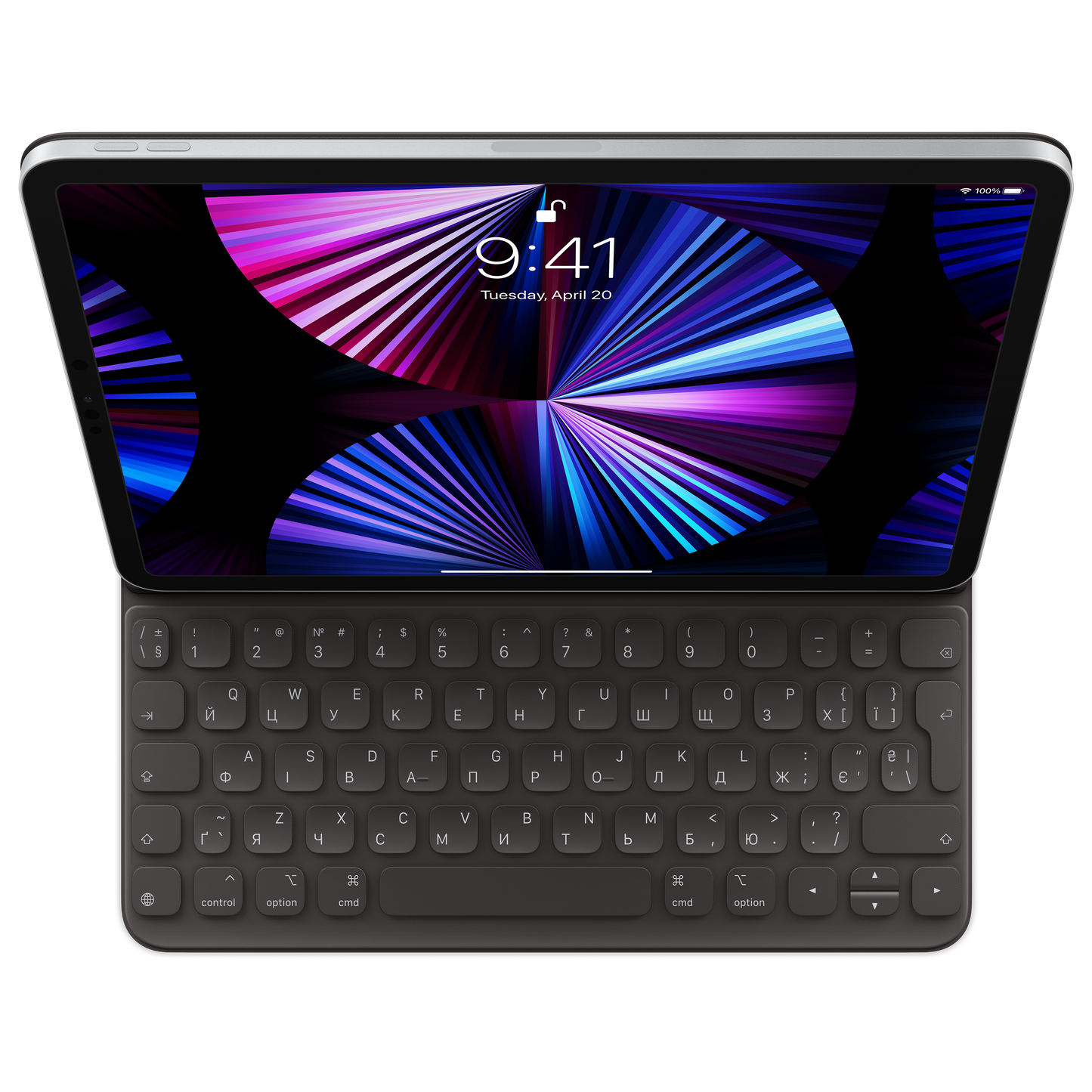 Smart Keyboard Folio for iPad Pro 11–inch (3rd generation) and iPad Air (5th generation) – ukrán - iSTYLE HU