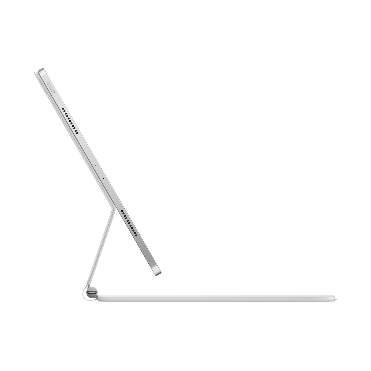 Magic Keyboard 12.9 hüvelykes iPad Prohoz (6. generáció) – ukrán – fehér - iSTYLE HU