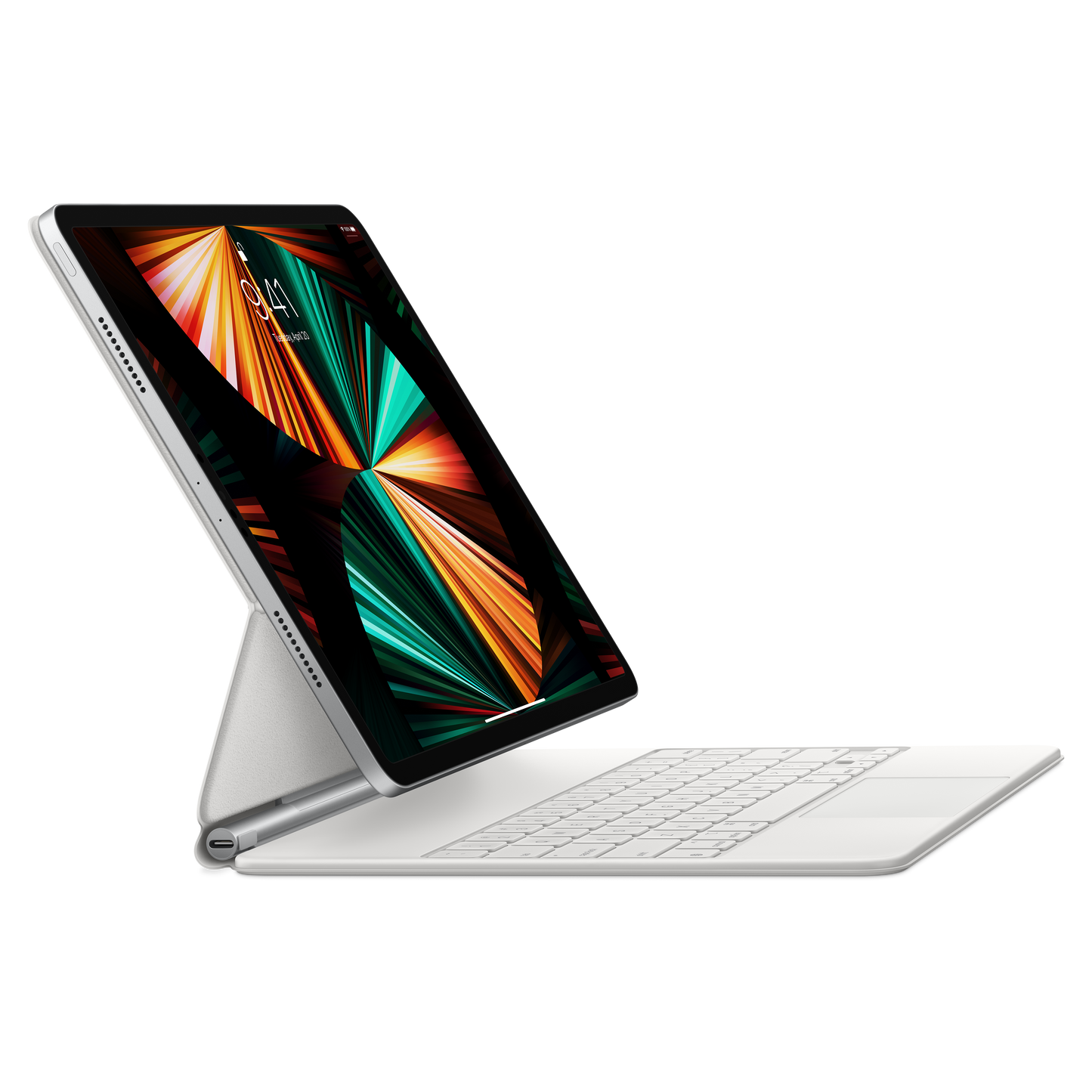 Magic Keyboard 12.9 hüvelykes iPad Prohoz (6. generáció) – ukrán – fehér - iSTYLE HU