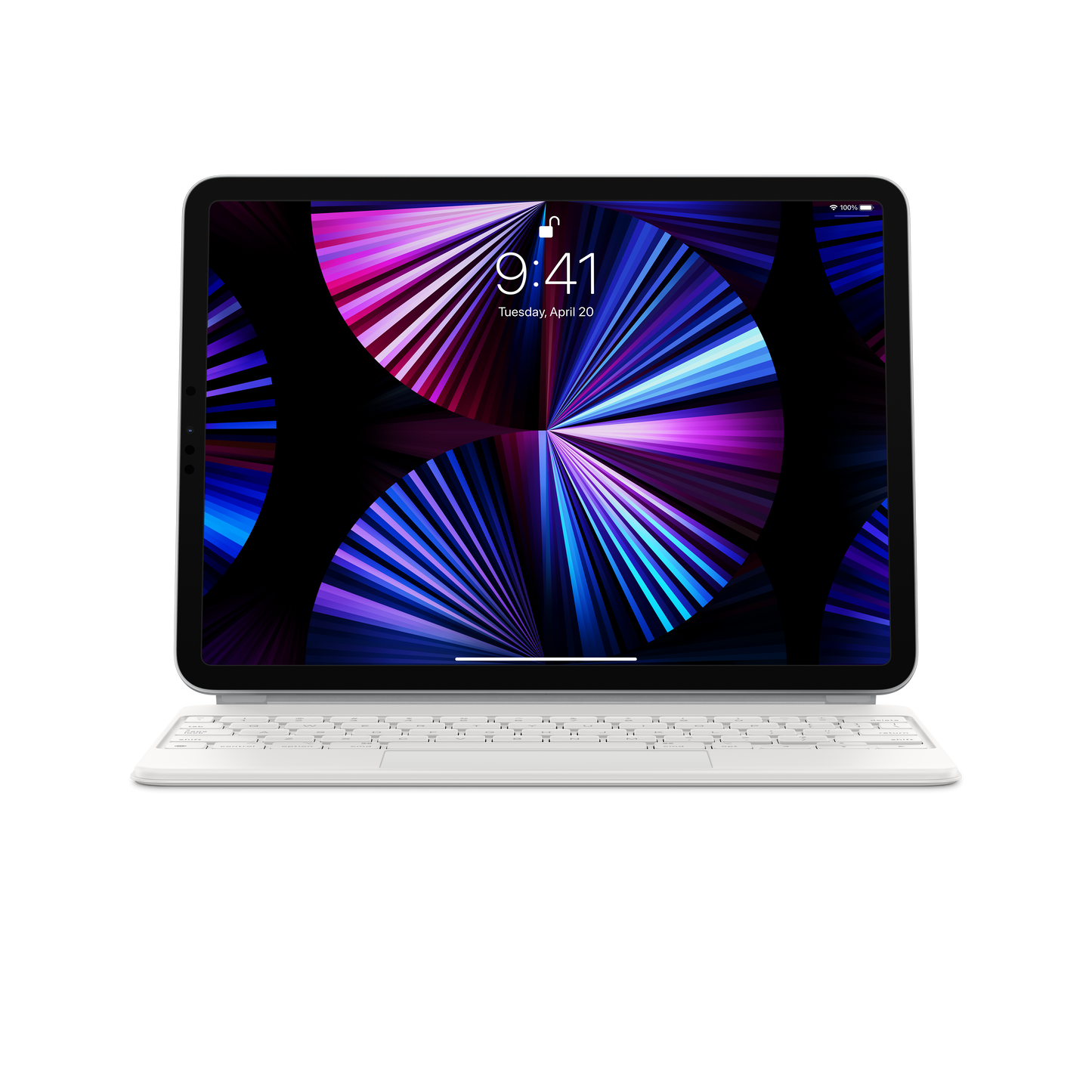 Magic Keyboard for iPad Pro 11–inch (4th generation) and iPad Air (5th generation) – ukrán – fehér - iSTYLE HU