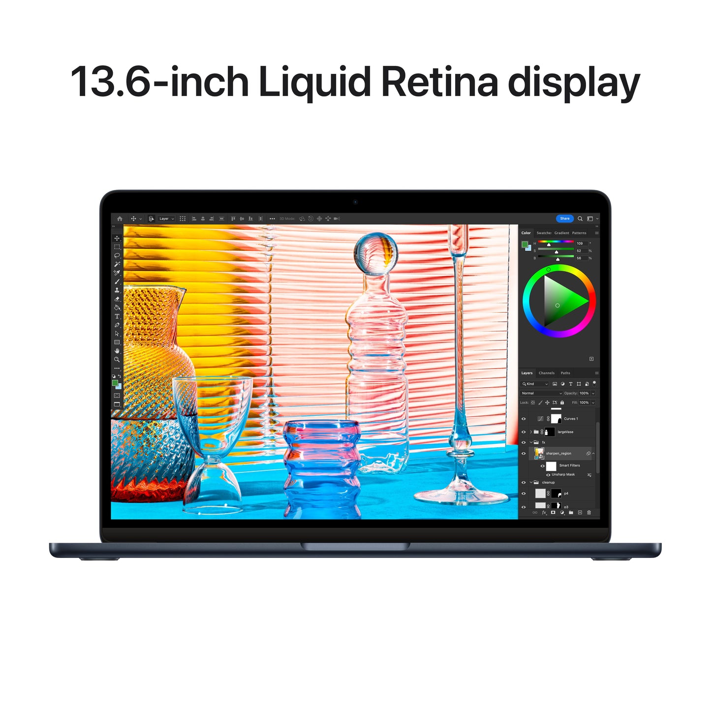 13 hüvelykes MacBook Air: Apple M2 chip 8 magos CPU-val és 8 magos GPU-val, 256 GB SSD - Midnight - iSTYLE HU