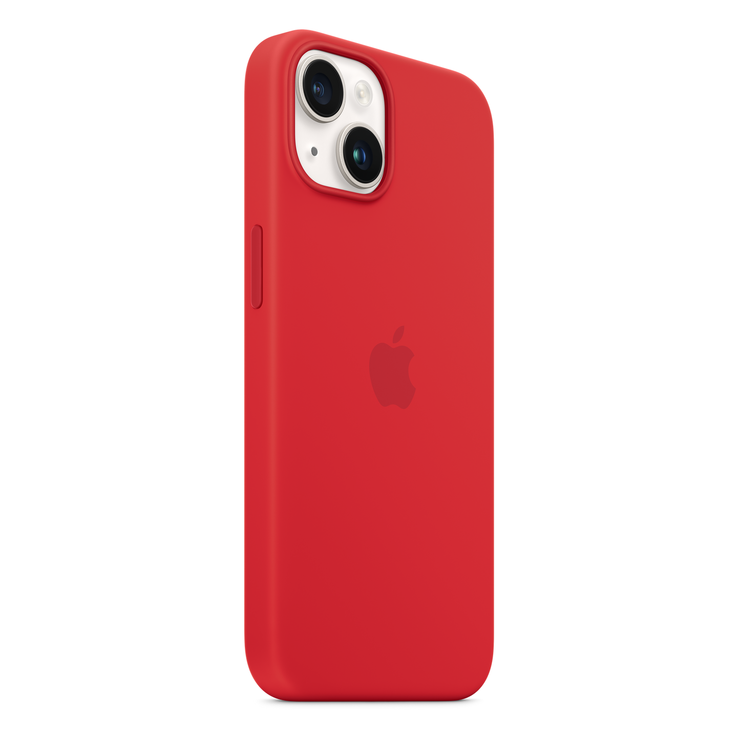 iPhone 14 MagSafe–rögzítésű szilikontok – (PRODUCT)RED - iSTYLE HU