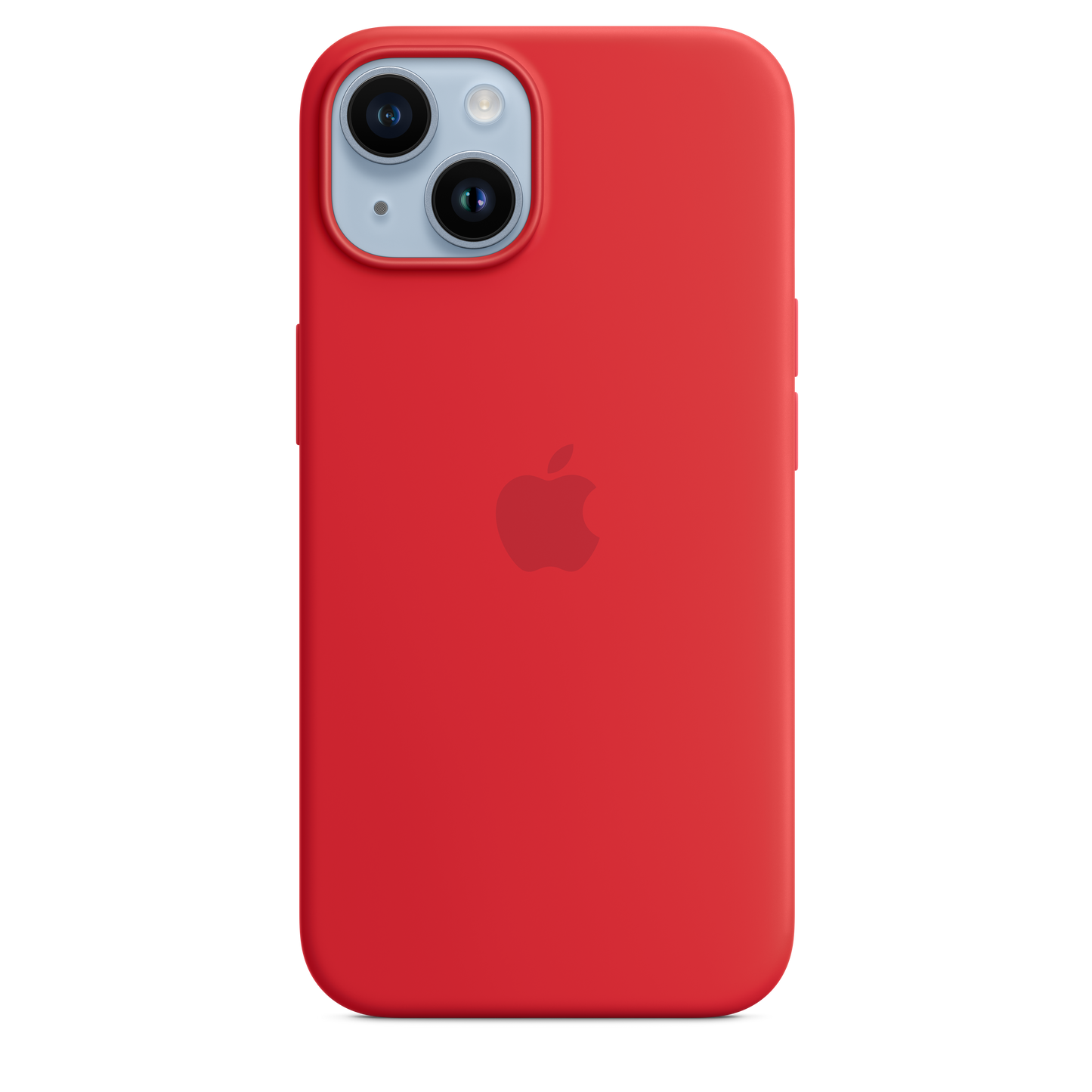 iPhone 14 MagSafe–rögzítésű szilikontok – (PRODUCT)RED - iSTYLE HU