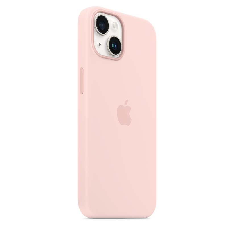 iPhone 14 MagSafe–rögzítésű szilikontok – krétarózsaszín - iSTYLE HU