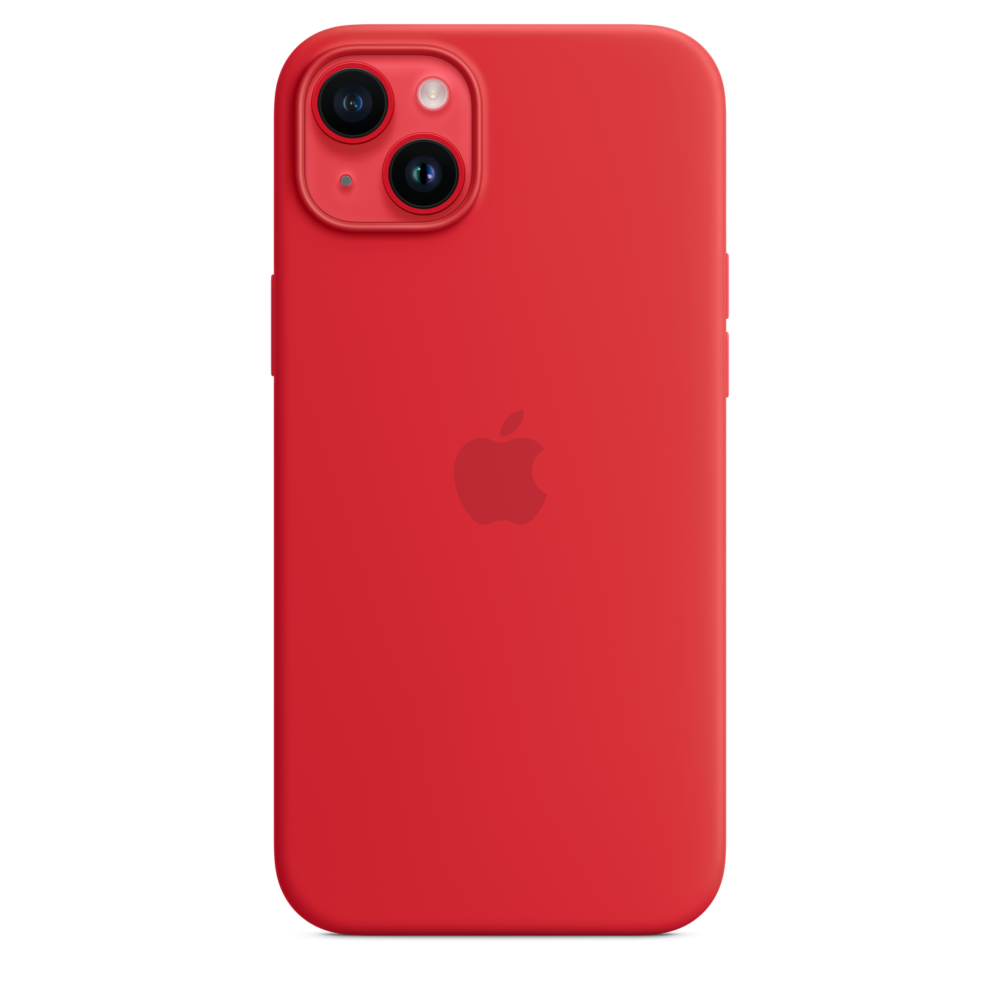 iPhone 14 Plus MagSafe–rögzítésű szilikontok – (PRODUCT)RED - iSTYLE HU