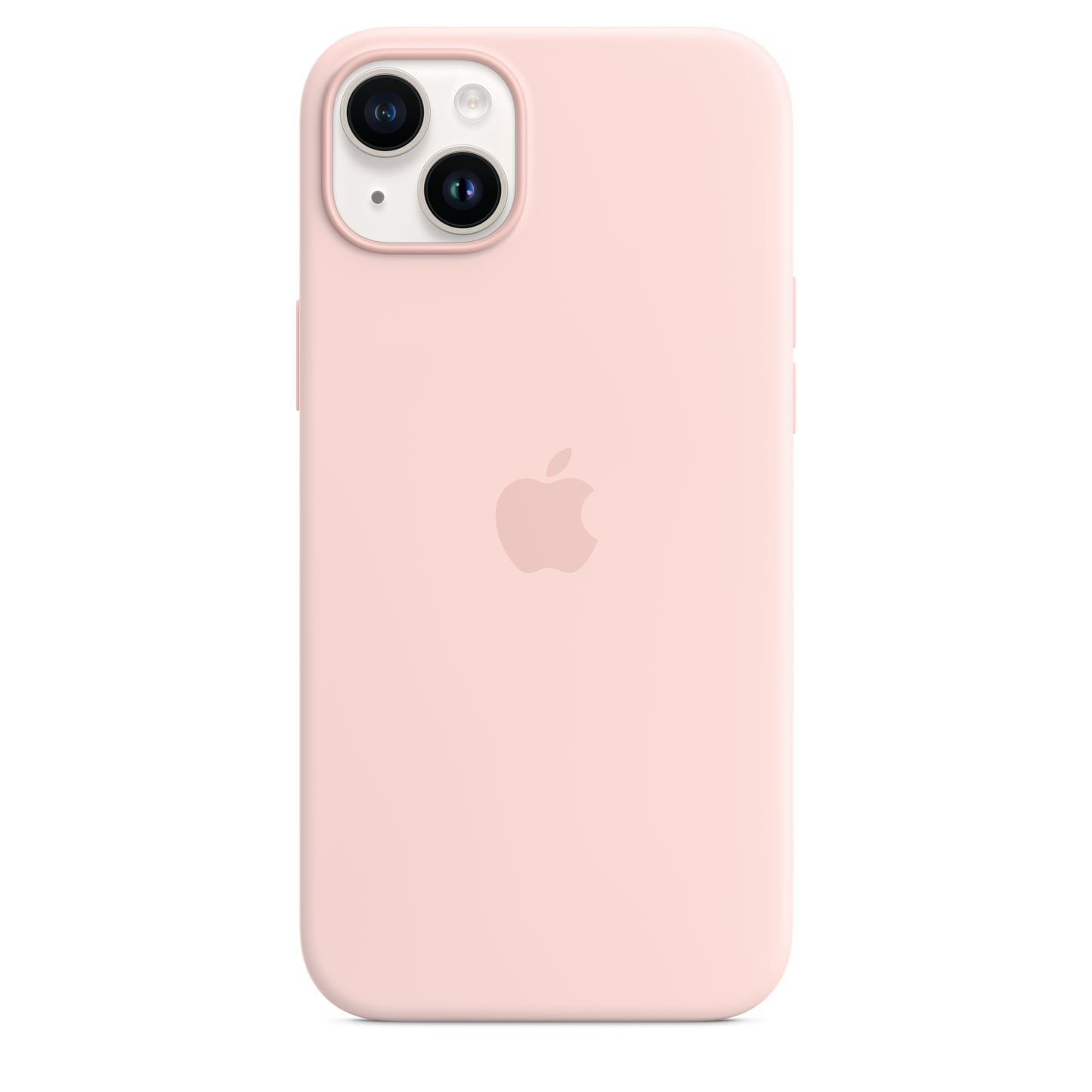 iPhone 14 Plus MagSafe–rögzítésű szilikontok – krétarózsaszín - iSTYLE HU