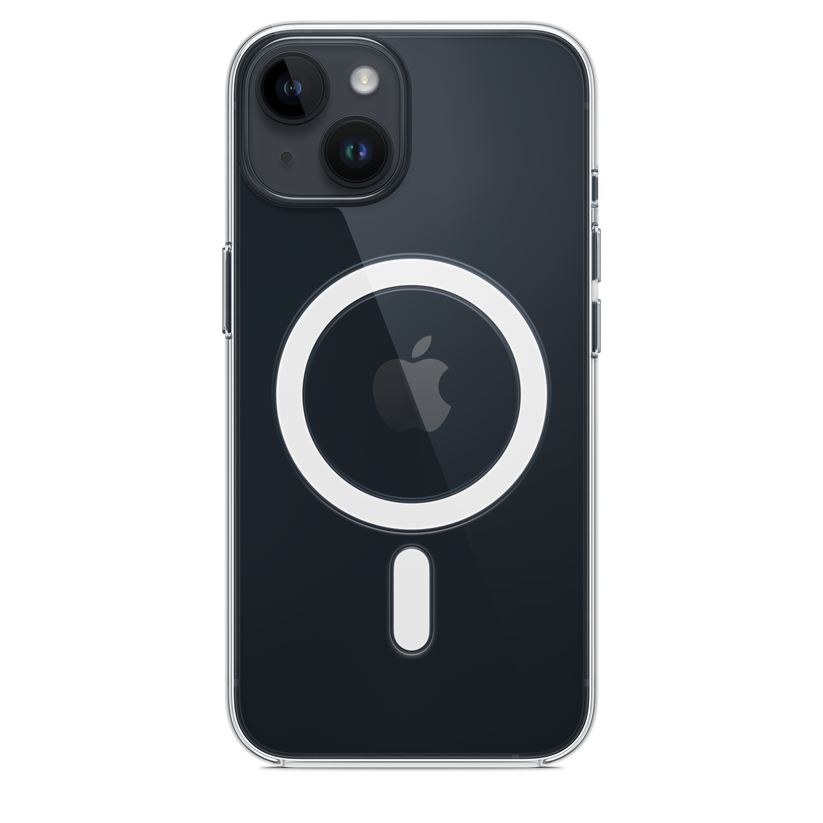iPhone 14 MagSafe–rögzítésű átlátszó tok - iSTYLE HU