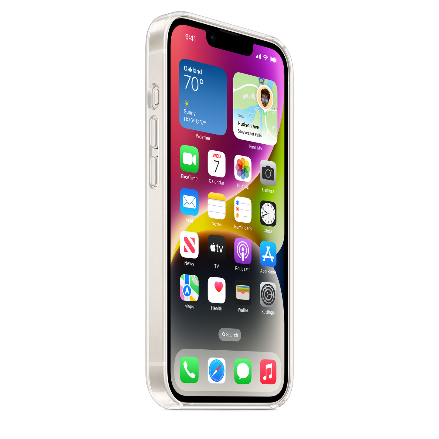 iPhone 14 MagSafe–rögzítésű átlátszó tok - iSTYLE HU