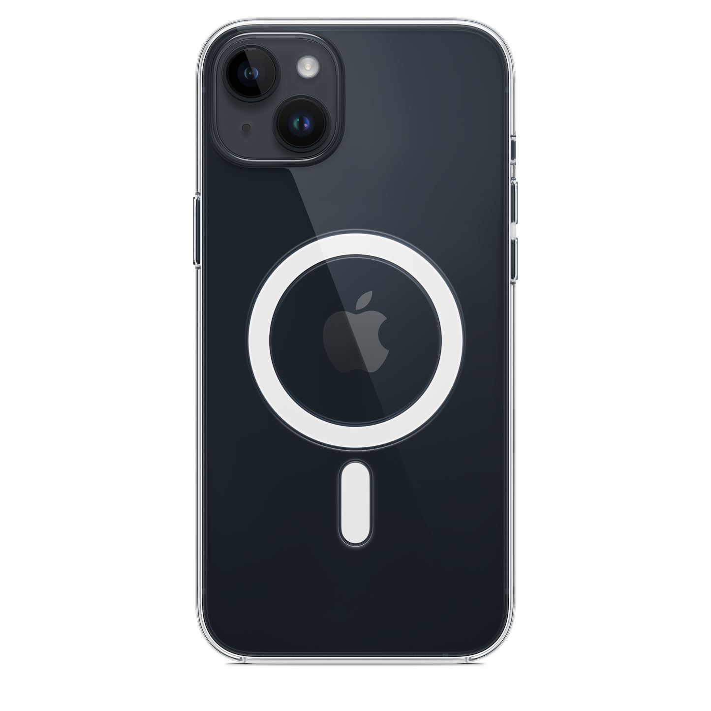 iPhone 14 Plus MagSafe–rögzítésű átlátszó tok - iSTYLE HU