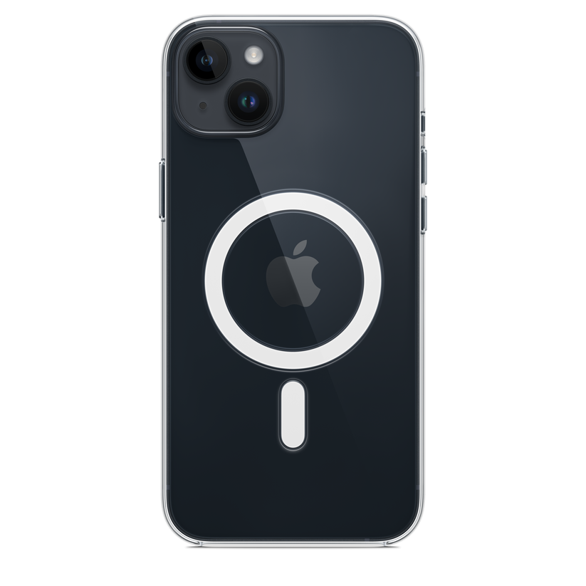 iPhone 14 Plus MagSafe–rögzítésű átlátszó tok - iSTYLE HU