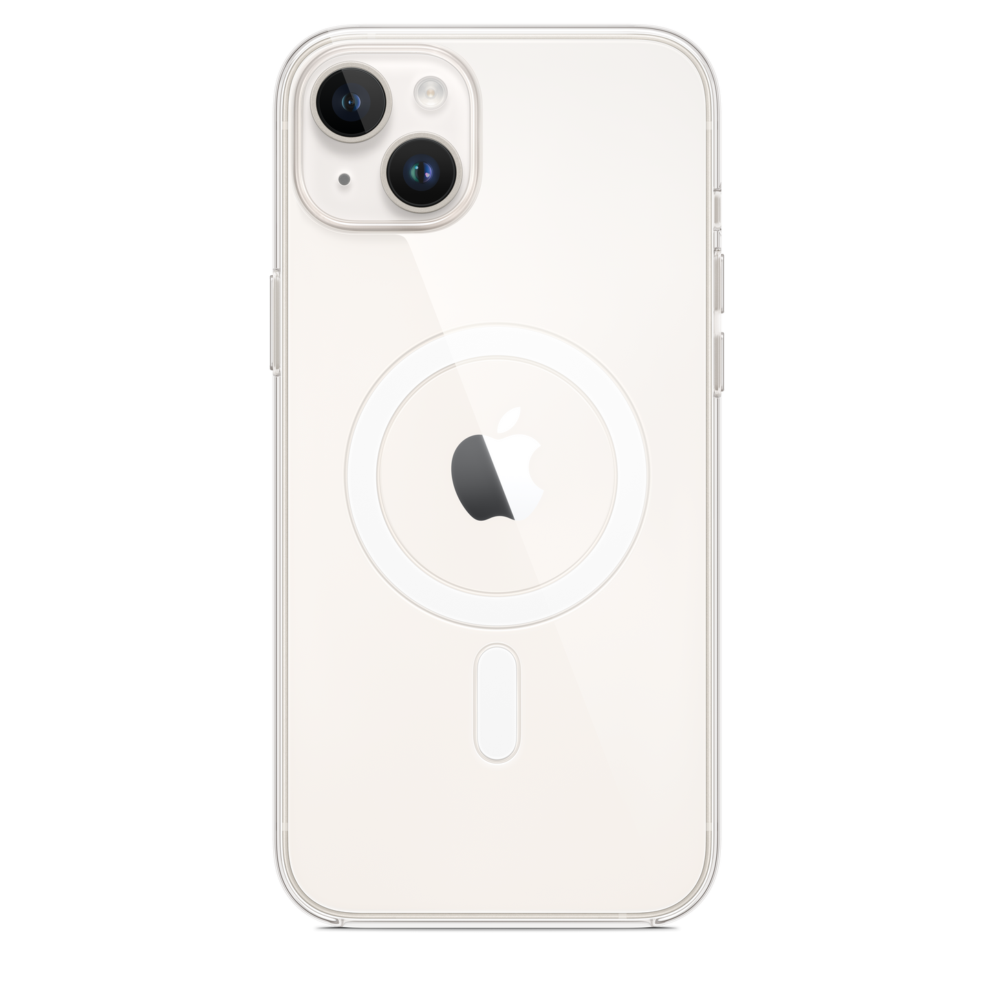 iPhone 14 Plus MagSafe–rögzítésű átlátszó tok - iSTYLE HU