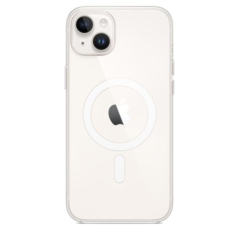 iPhone 14 Plus MagSafe–rögzítésű átlátszó tok - iSTYLE HU