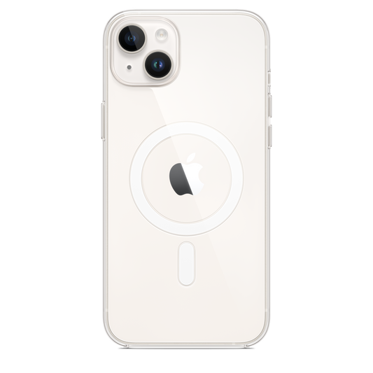 iPhone 14 Plus MagSafe–rögzítésű átlátszó tok - iSTYLE HU