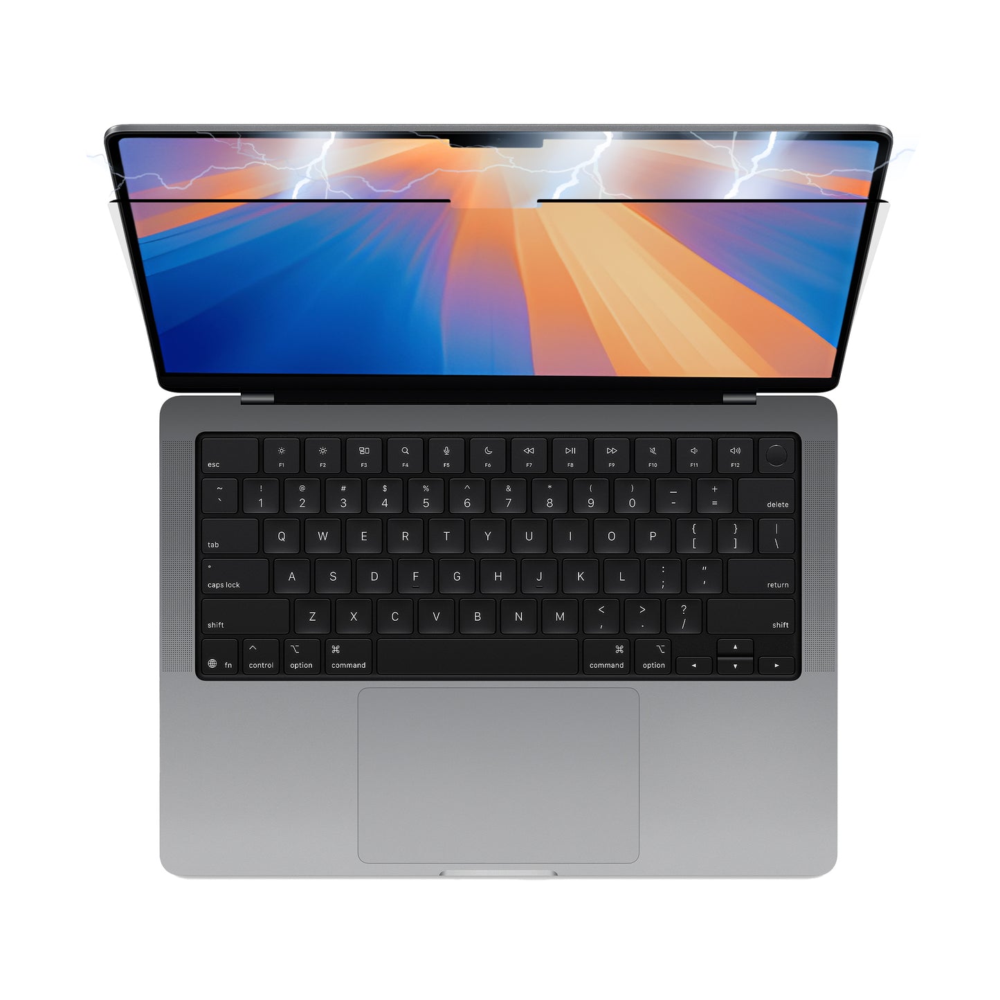 JCPal EasyOn mágneses betekintésgátló képernyővédő - MacBook Pro16" (M1, 2021/M2-M3, 2023/M4, 2024)