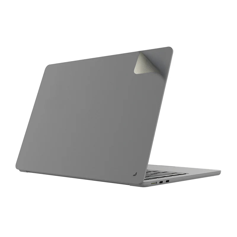 JCPal MacGuard kettő az egyben védőfólia szett (asztroszürke, fedlap + hátlap) MacBook Air 13" (M2/M3/M4)