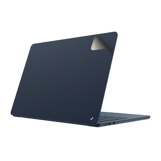 JCPal MacGuard kettő az egyben védőfólia szett (éjfekete, fedlap + hátlap) MacBook Air 15" (M2/M3/M4)