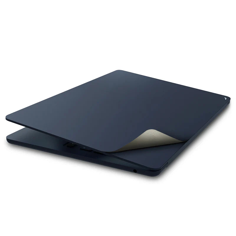 JCPal MacGuard kettő az egyben védőfólia szett (éjfekete, fedlap + hátlap) MacBook Air 13" (M2/M3/M4)