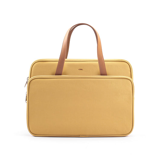 JCPal Milan briefcase Sleeve - 13/14-inch - Sand