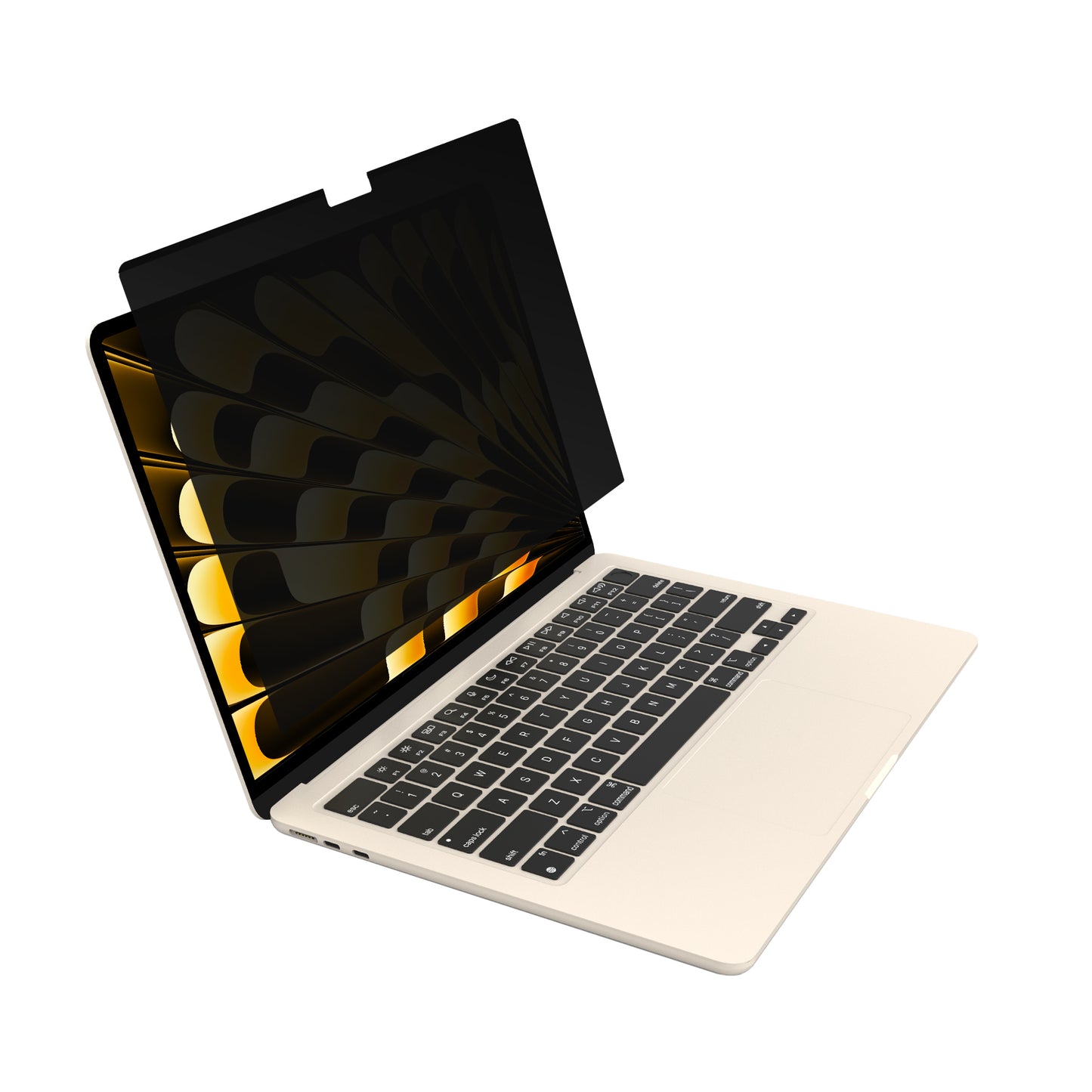 JCPal EasyOn mágneses betekintésgátló képernyővédő - MacBook Air15" (M2/M3/M4)