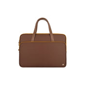 JCPal Milan briefcase Sleeve for 13/14-inch, Sepia Brown