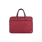 JCPal Milan briefcase Sleeve for 13/14-inch, Ruby Red
