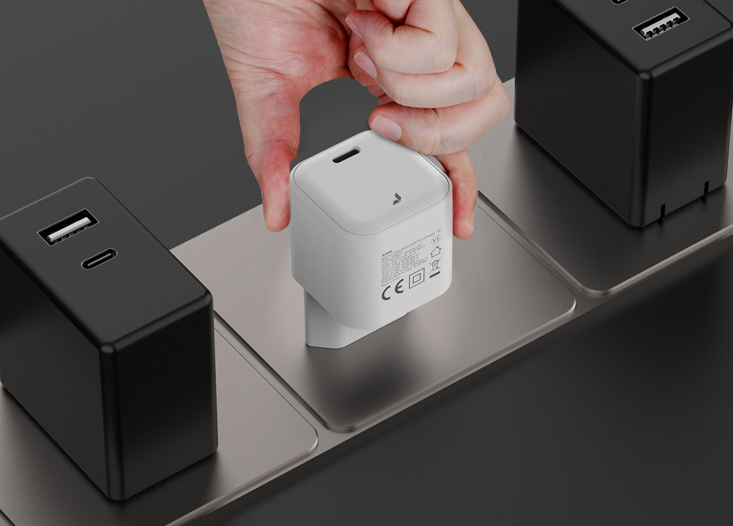 Bolt Pro 65W USB-C GaN Gyorstöltő (EU/White) - iSTYLE.hu