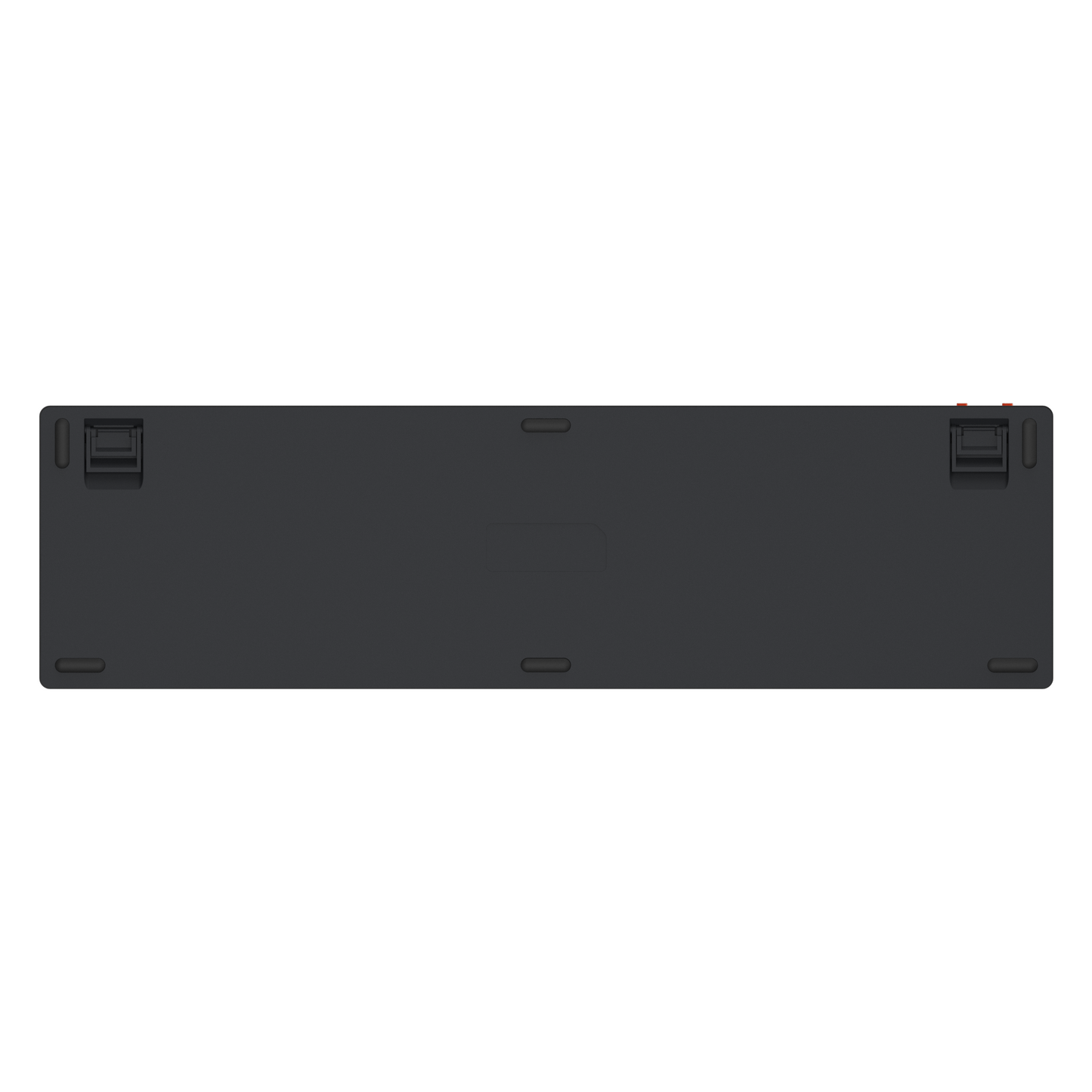 Keychron K5 Max Bluetooth / Vezeték nélküli / USB alacsony profilú mechanikus 2.0 red switch billentyűzet (Magyar kiosztás) - fekete-szürke