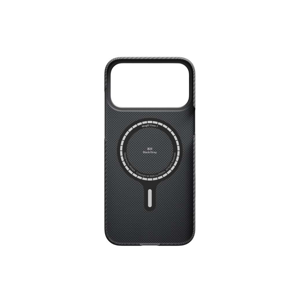 Pitaka Ultra-Slim Tok, Fekete/Szürke - iPhone 17 Pro - iSTYLE HU