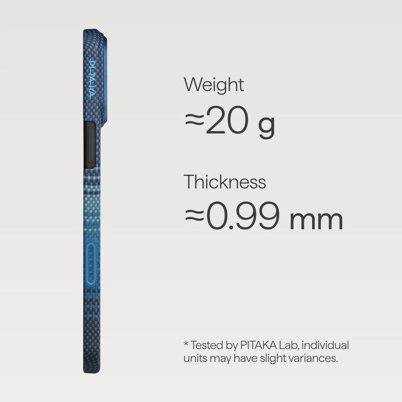 Pitaka Ultra-Slim Tok, Moonrise - iPhone 17 Pro - iSTYLE HU
