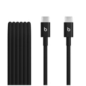 Beats USB-C — USB-C szőtt borítású kábel (2 darabos csomag) — fotonfekete