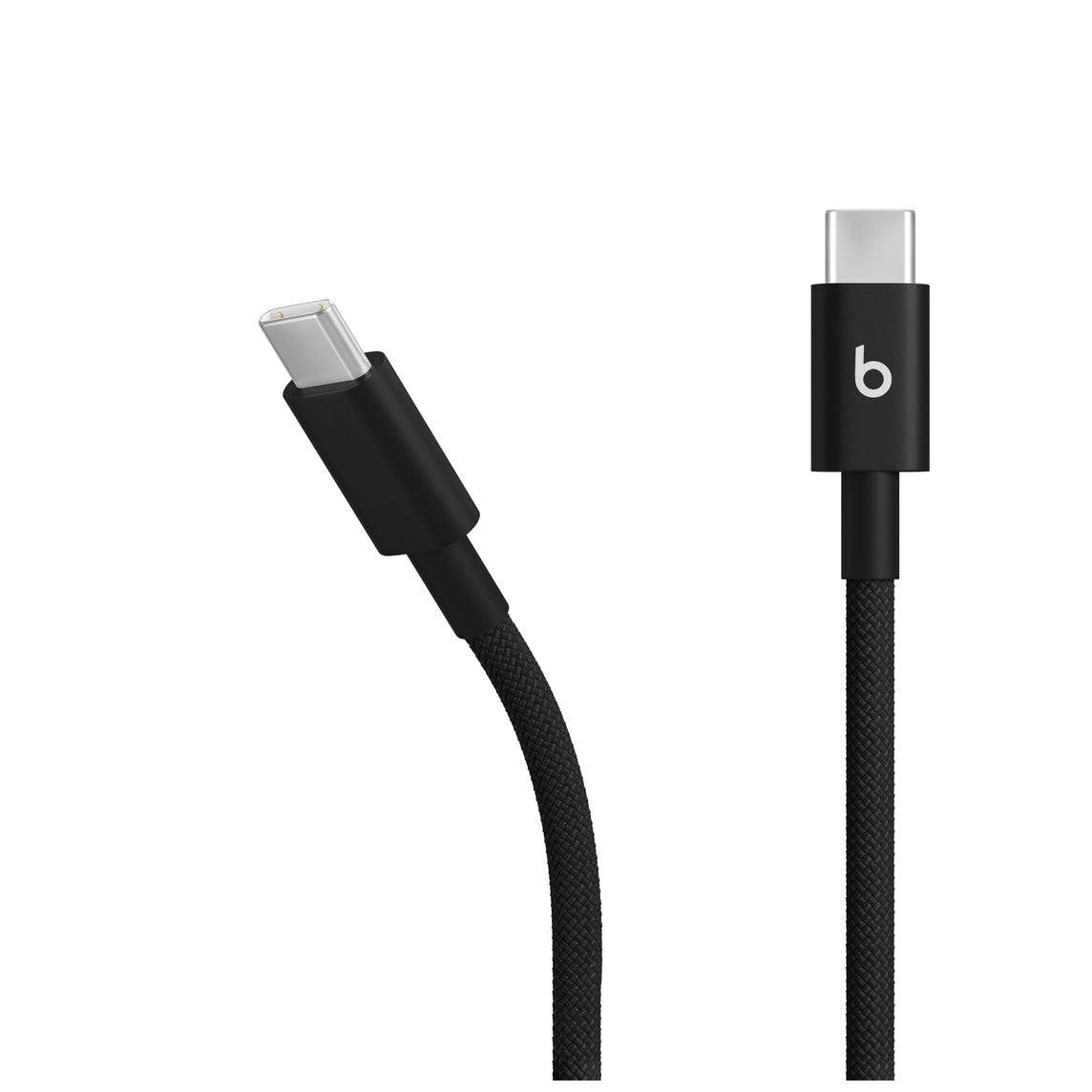 Beats USB-C — USB-C szőtt borítású kábel (2 darabos csomag) — fotonfekete