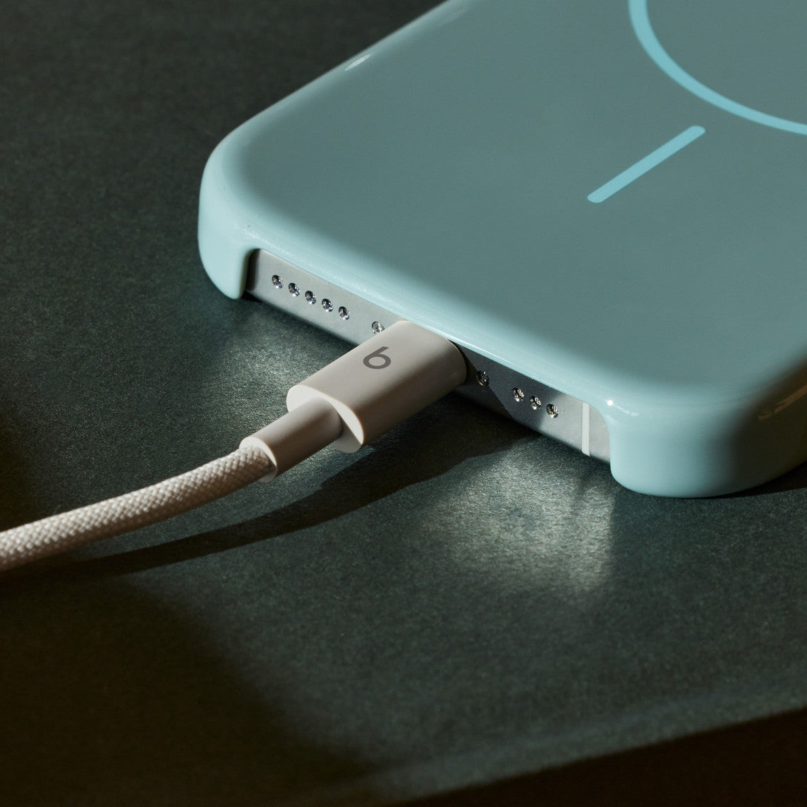 Beats USB-C – USB-C szőtt borítású kábel (1,5 m) — szikrázó szürke