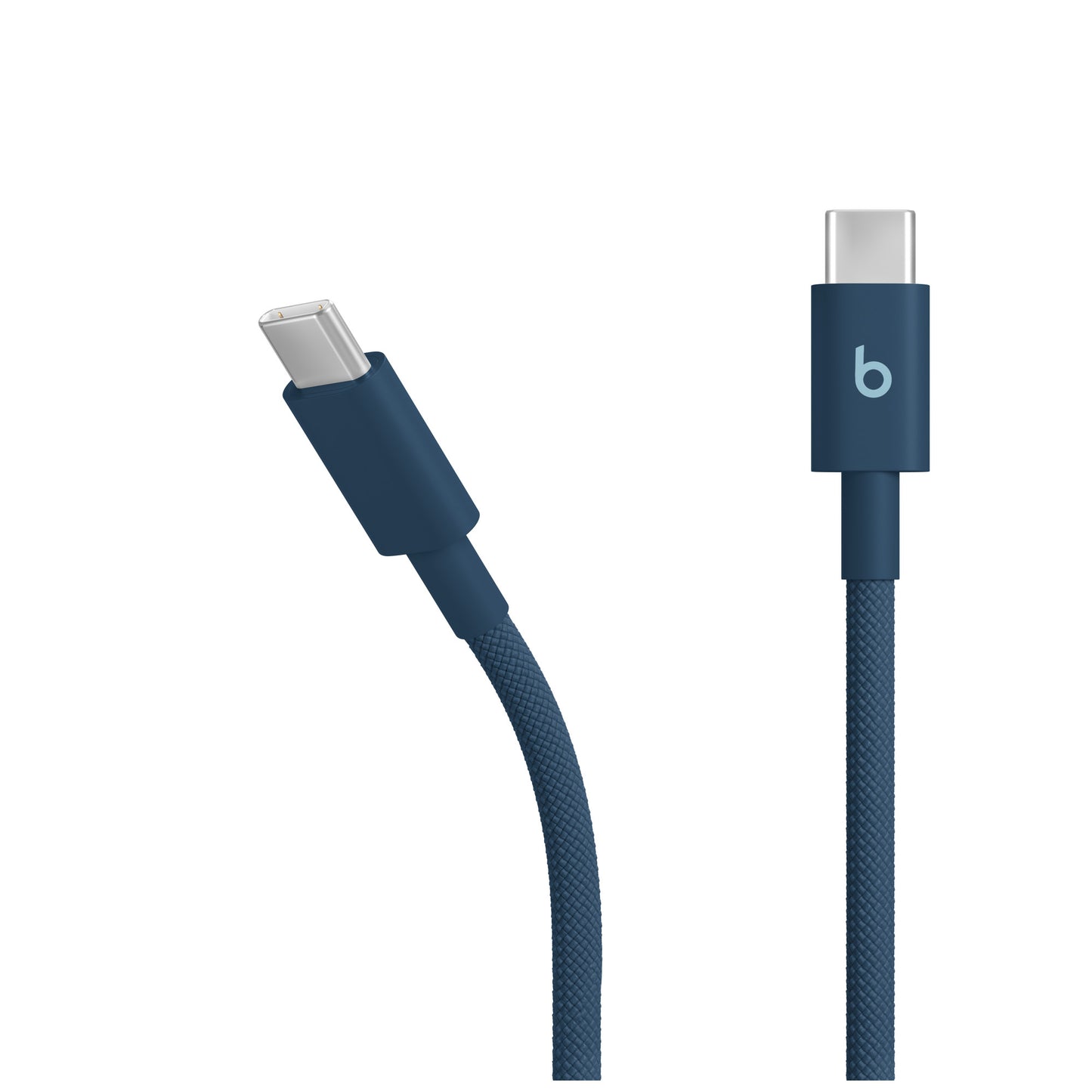 Beats USB-C – USB-C szőtt borítású kábel (1,5 m) — korallkék