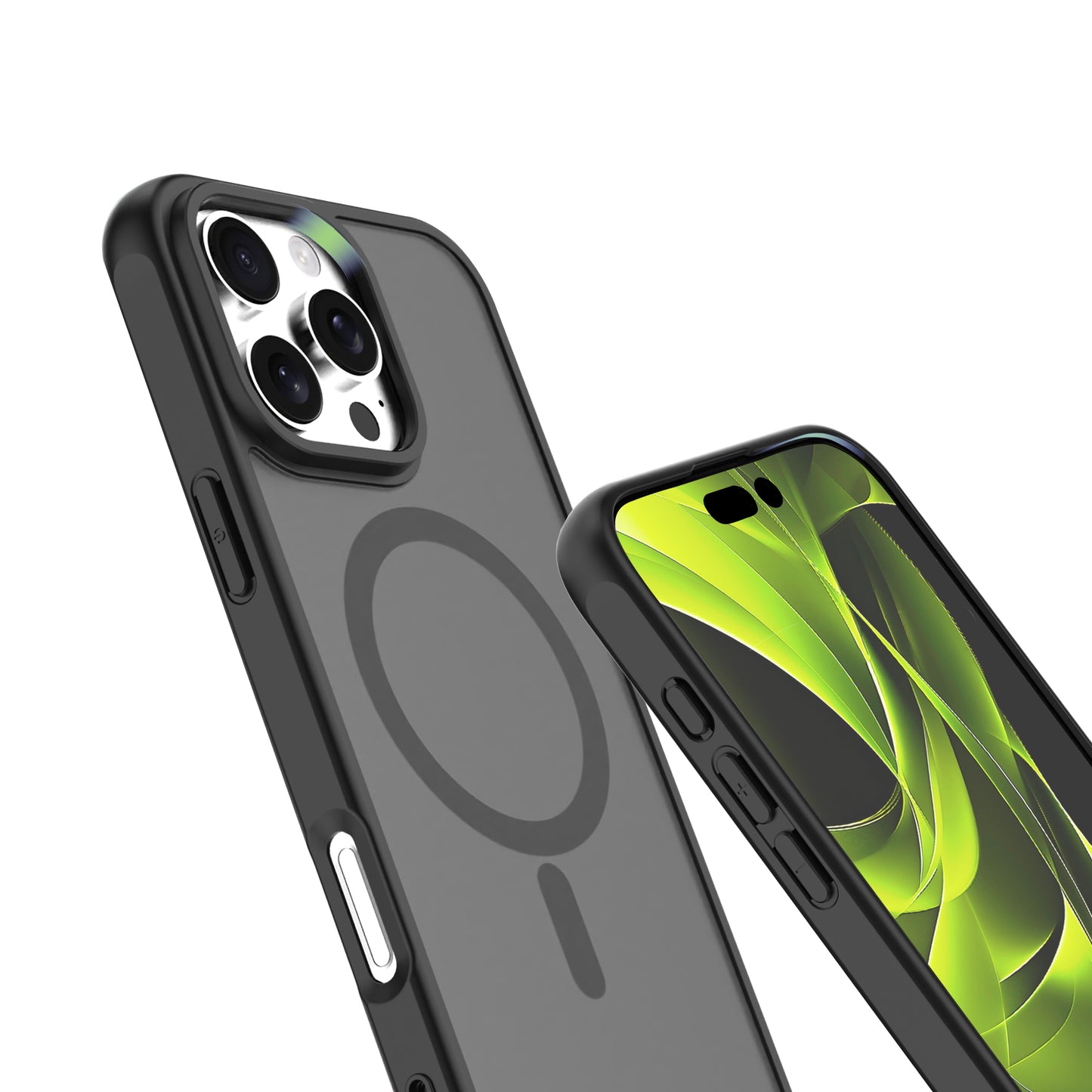 Mobile Origin Hybrid MagSafe tok, matt fekete - iPhone 16 Pro Max