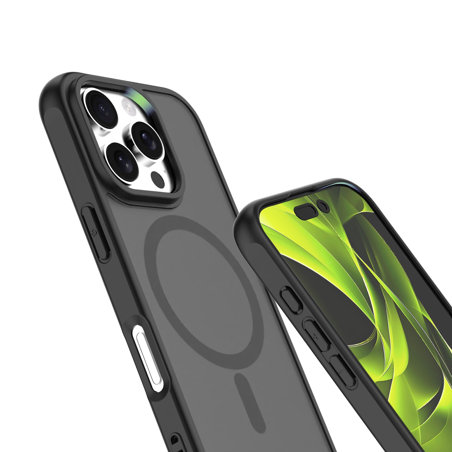 Mobile Origin Hybrid MagSafe tok, matt fekete - iPhone 16 Pro