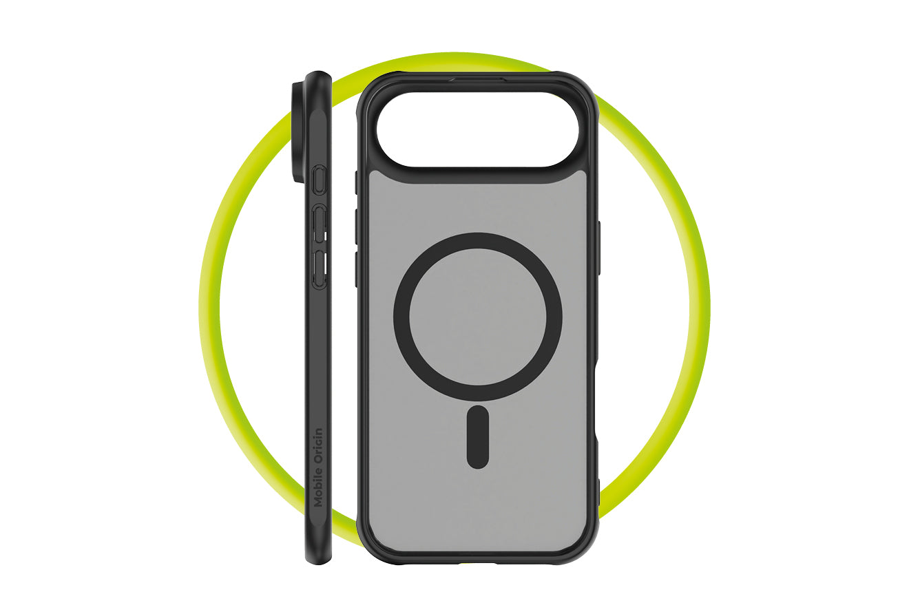 Mobile Origin Hybrid MagSafe tok, matt fekete - iPhone Air