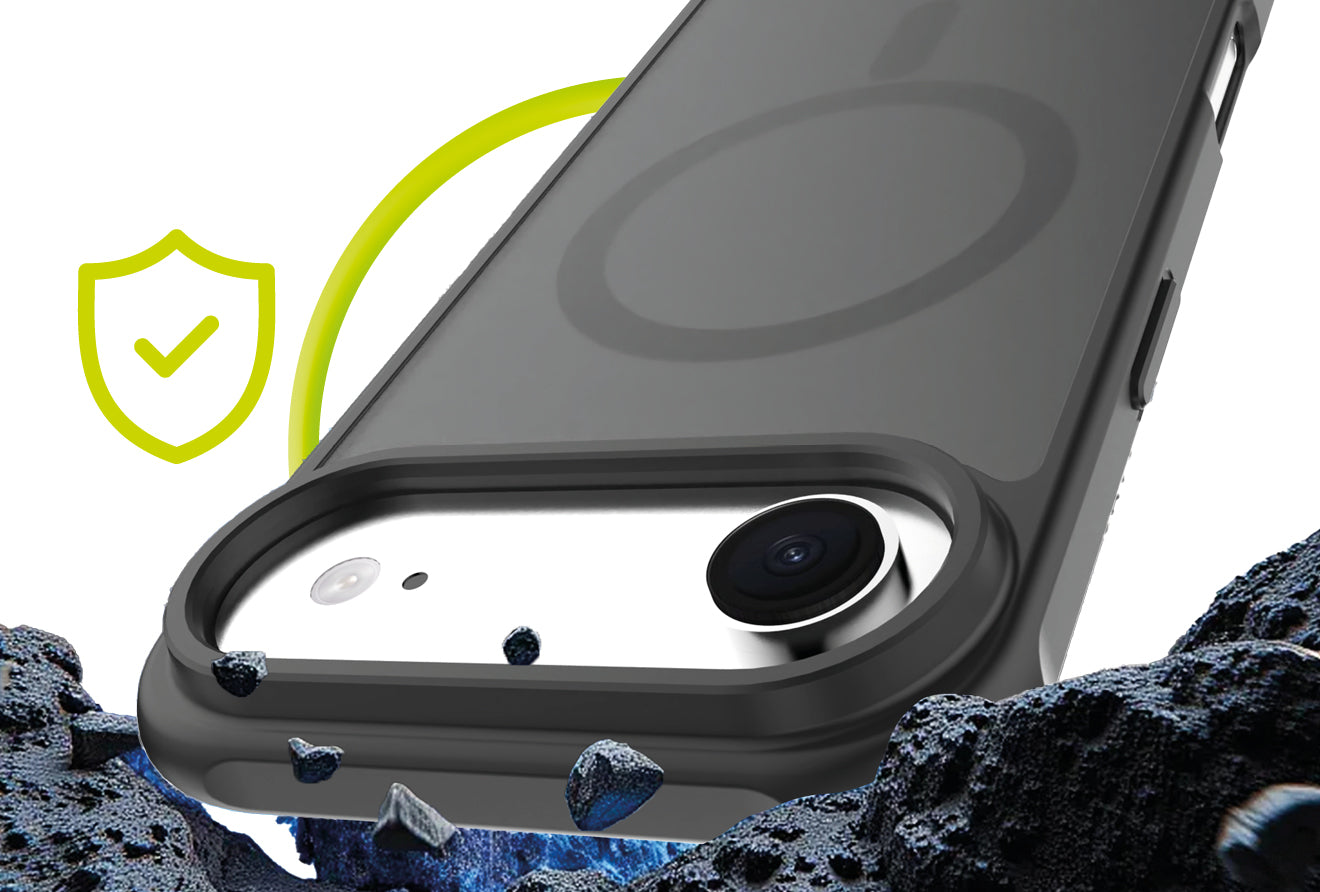 Mobile Origin Hybrid MagSafe tok, matt fekete - iPhone Air