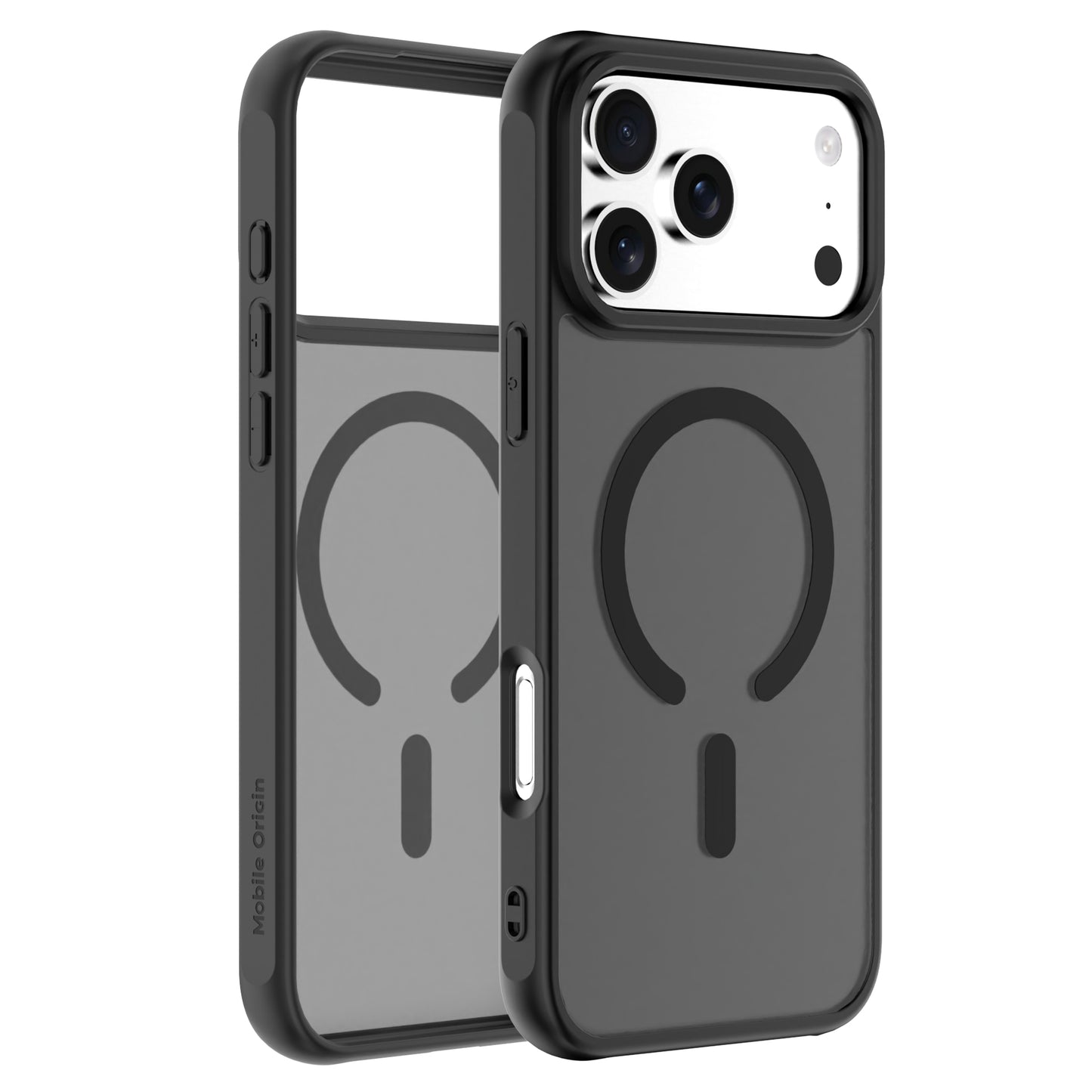 Mobile Origin Hybrid MagSafe tok, matt fekete - iPhone 17 Pro Max