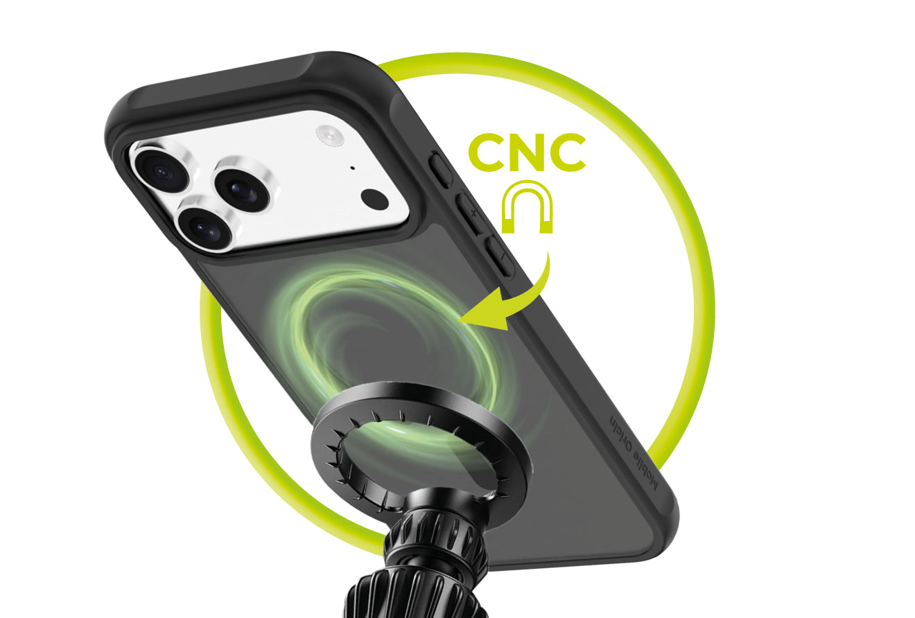 Mobile Origin Hybrid MagSafe tok, matt fekete - iPhone 17 Pro Max