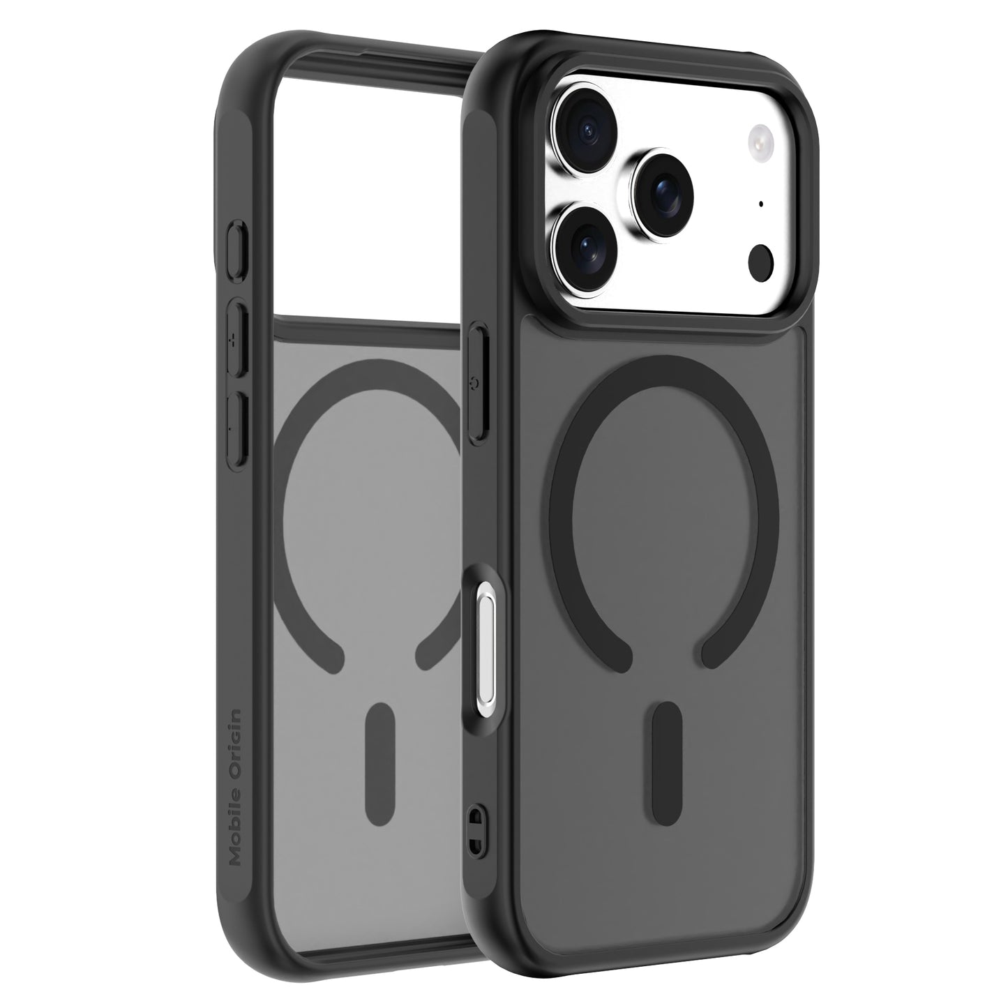 Mobile Origin Hybrid MagSafe tok, matt fekete - iPhone 17 Pro