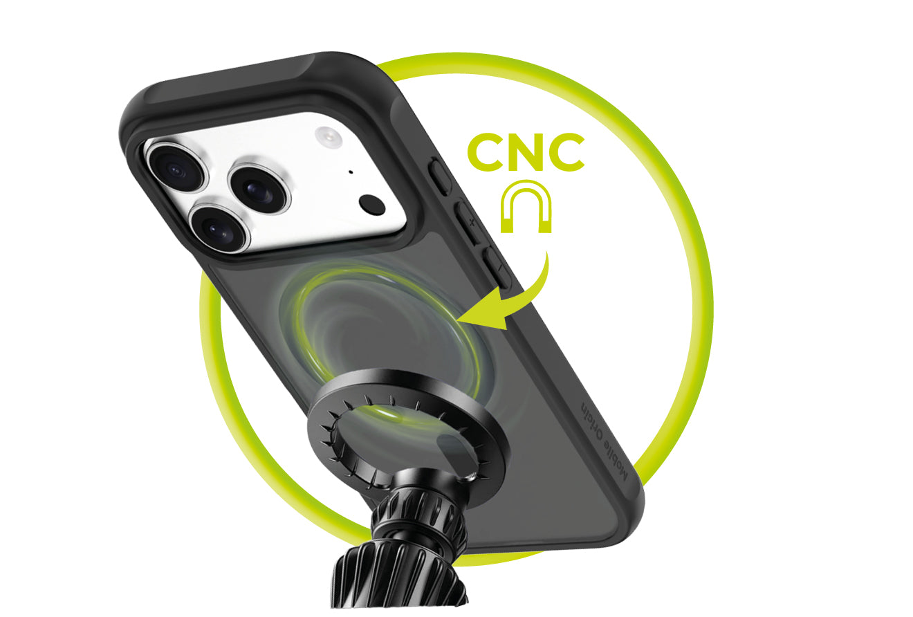 Mobile Origin Hybrid MagSafe tok, matt fekete - iPhone 17 Pro