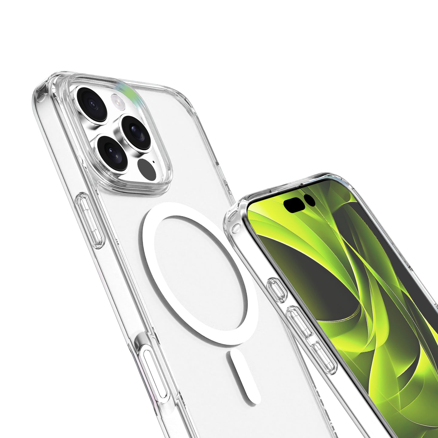 Mobile Origin Hybrid MagSafe tok, átlátszó - iPhone 16 Pro Max
