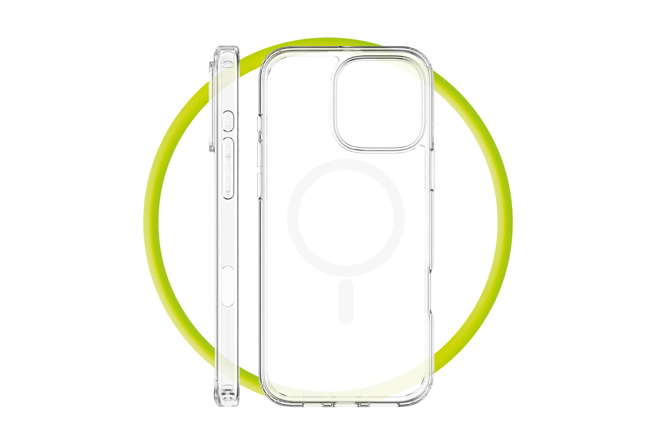 Mobile Origin Hybrid MagSafe tok, átlátszó - iPhone 16 Pro Max