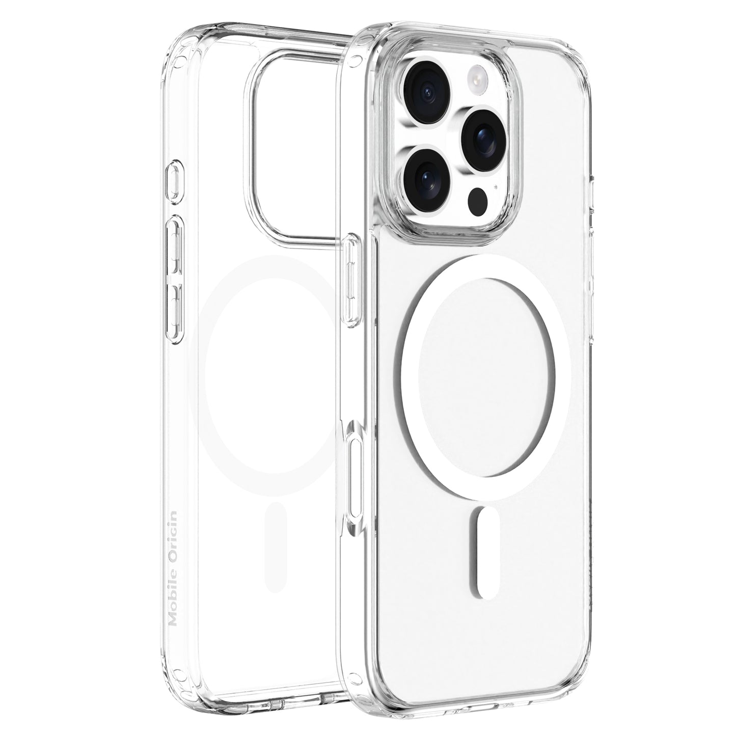 Mobile Origin Hybrid MagSafe tok, átlátszó - iPhone 16 Pro