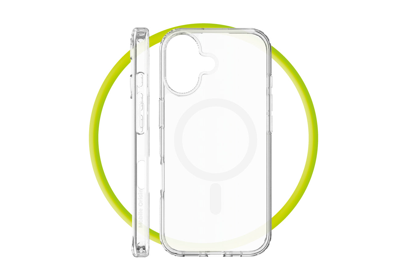 Mobile Origin Hybrid MagSafe tok, átlátszó - iPhone 16