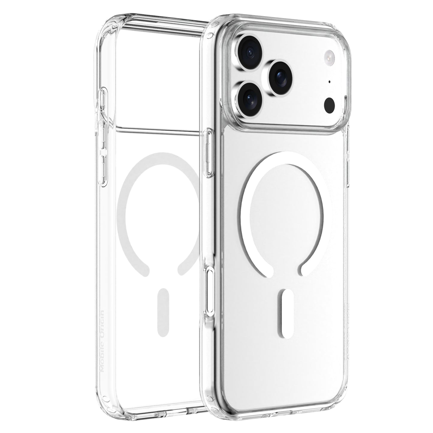 Mobile Origin Hybrid MagSafe tok, átlátszó - iPhone 17 Pro Max