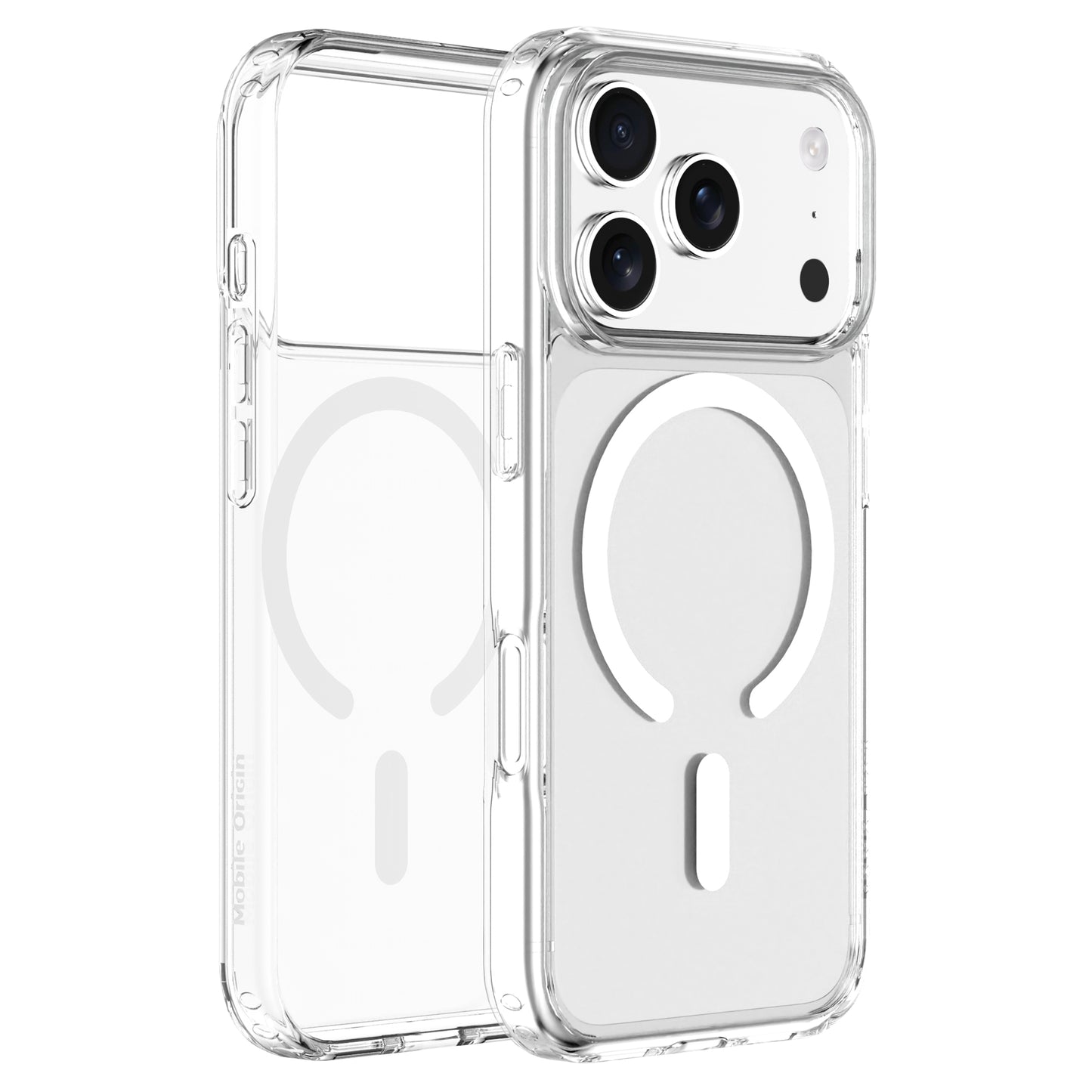 Mobile Origin Hybrid MagSafe tok, átlátszó - iPhone 17 Pro