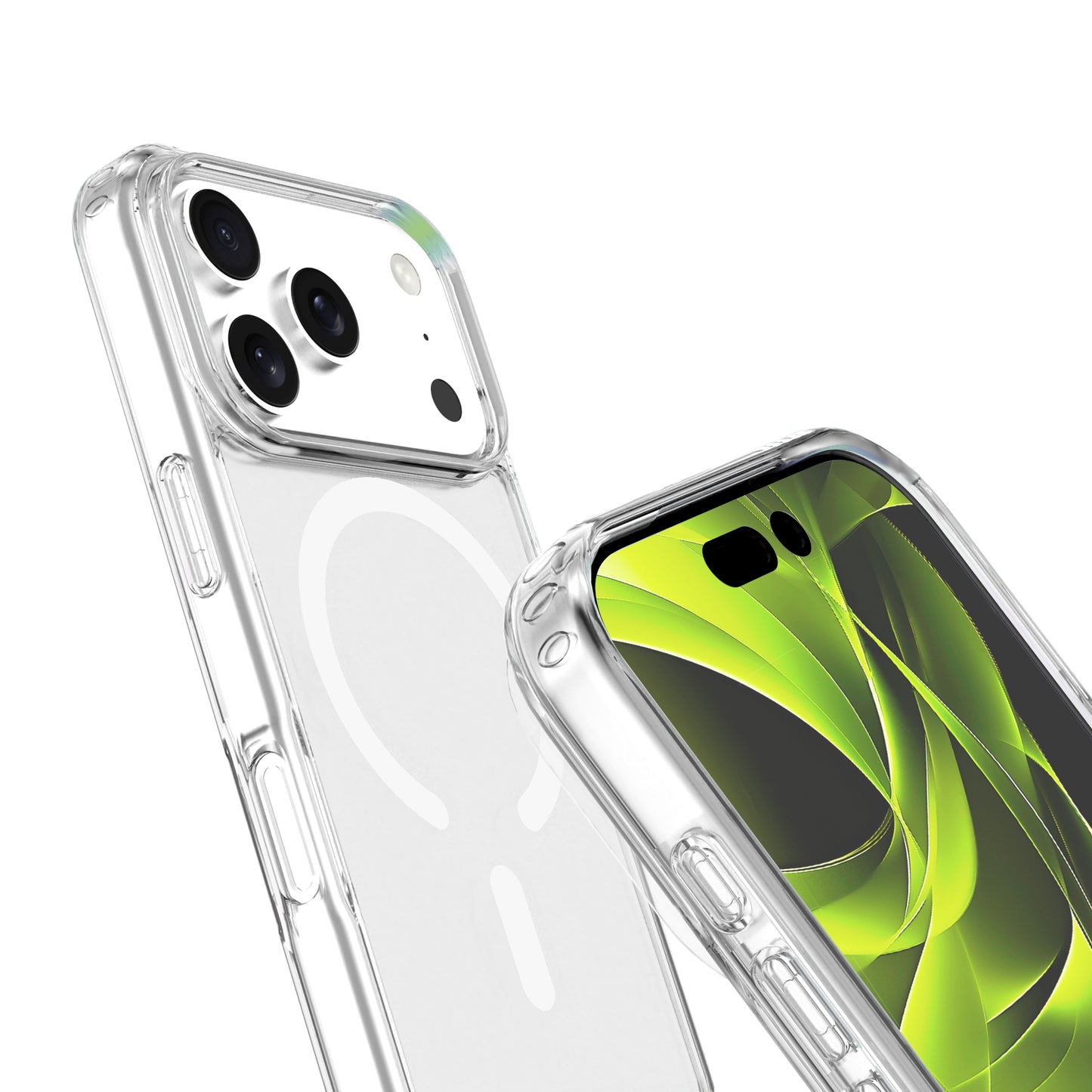 Mobile Origin Hybrid MagSafe tok, átlátszó - iPhone 17 Pro