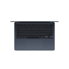 13 hüvelykes MacBook Air: Apple M5 chip 10 magos CPU-val és 10 magos GPU-val, 2TB SSD, 24GB RAM, Háttér-világítású Magic Keyboard Touch ID-val, 70 wattos USB‑C adapterrel – nemzetközi angol - éjfekete CTO